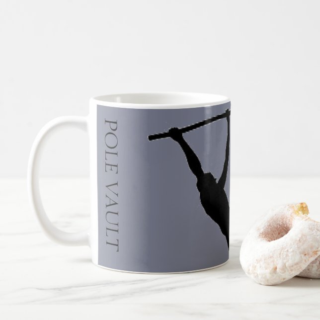 De Café taza del salto con pértiga (Con donut)