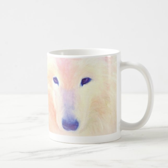 De Café Taza del samoyedo (Derecha)