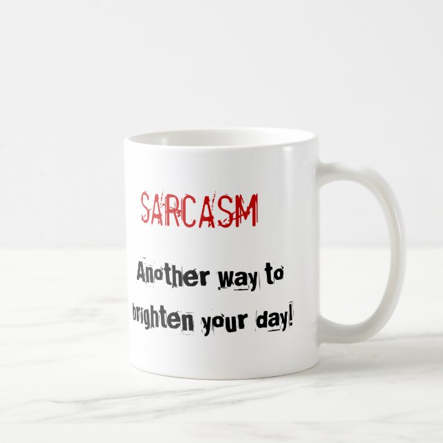 De Café Taza del sarcasmo (Derecha)