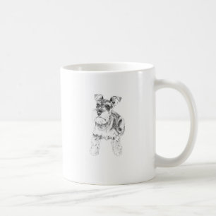 De Café Taza del Schnauzer miniatura