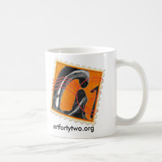 De Café Taza del sello del arte cuarenta y dos