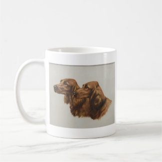 De Café taza del setter irlandés