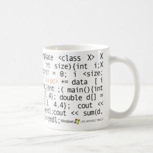 DE CAFÉ TAZA DEL SINTAXIS