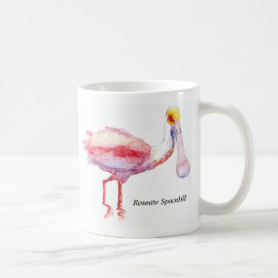 De Café Taza del Spoonbill rosado