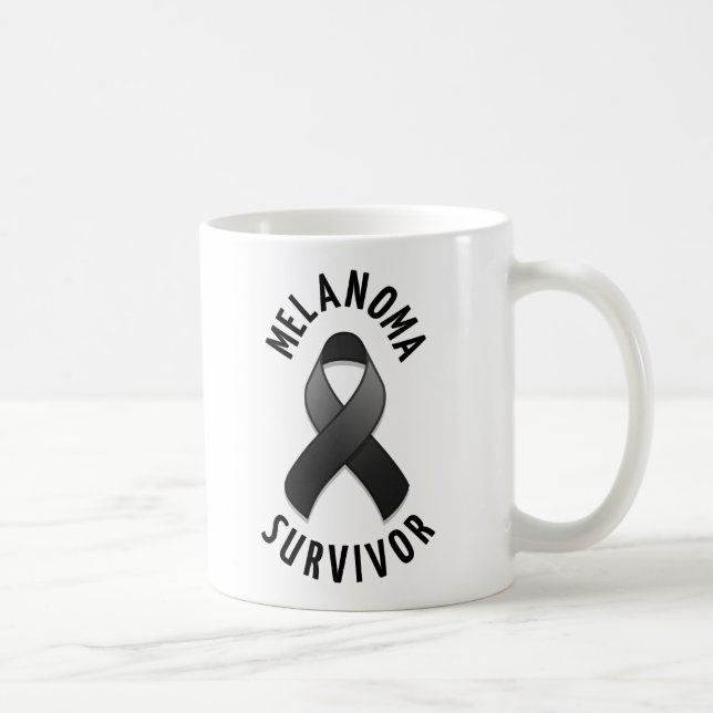 De Café Taza del superviviente del melanoma (Derecha)