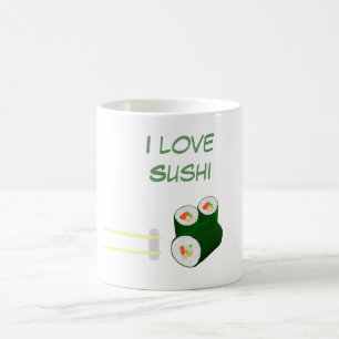 De Café Taza del sushi