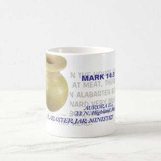 De Café Taza del tarro del alabastro