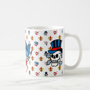 De Café taza del tatuaje