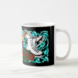 De Café Taza del tatuaje del patinador