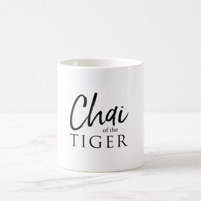 De Café Taza del té - Chai del tigre (Centro)
