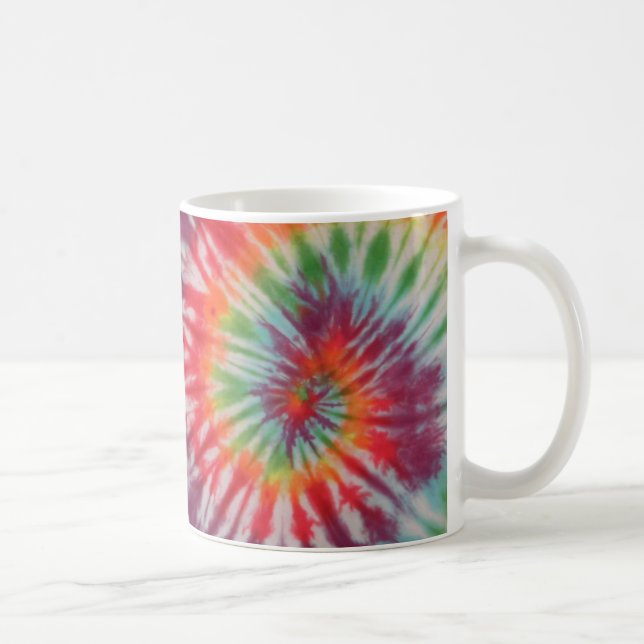 DE CAFÉ TAZA DEL TEÑIDO ANUDADO (Derecha)