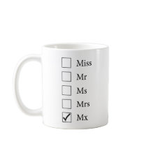 Taza del título del MX (cinco opciones)