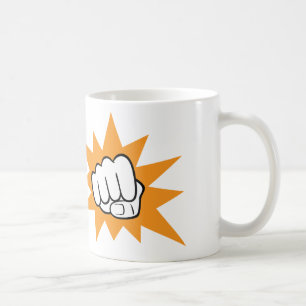 De Café Taza del topetón del puño