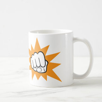 De Café Taza del topetón del puño