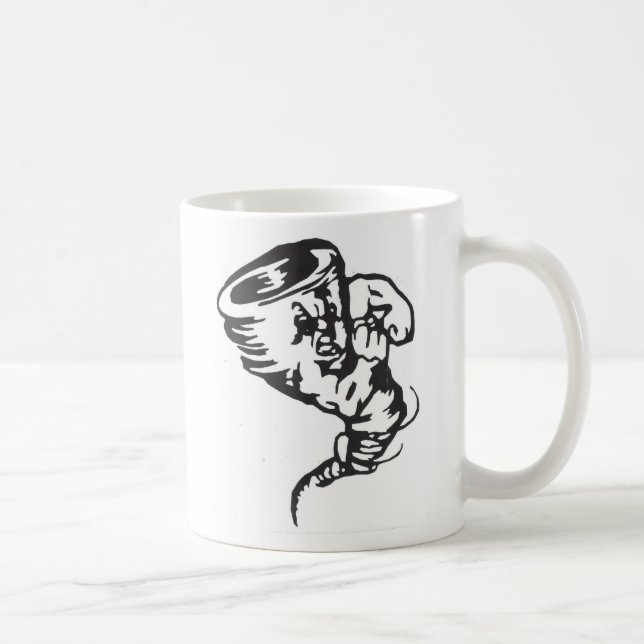 De Café Taza del tornado (Derecha)