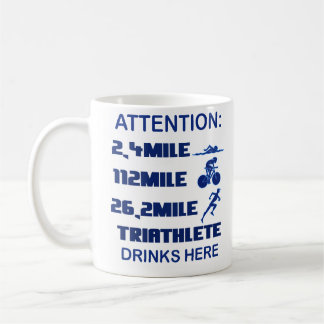 De Café Taza del triathlete del LD