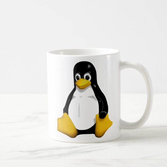 De Café taza del tux (Derecha)