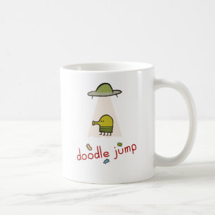 De Café Taza del UFO del salto del Doodle