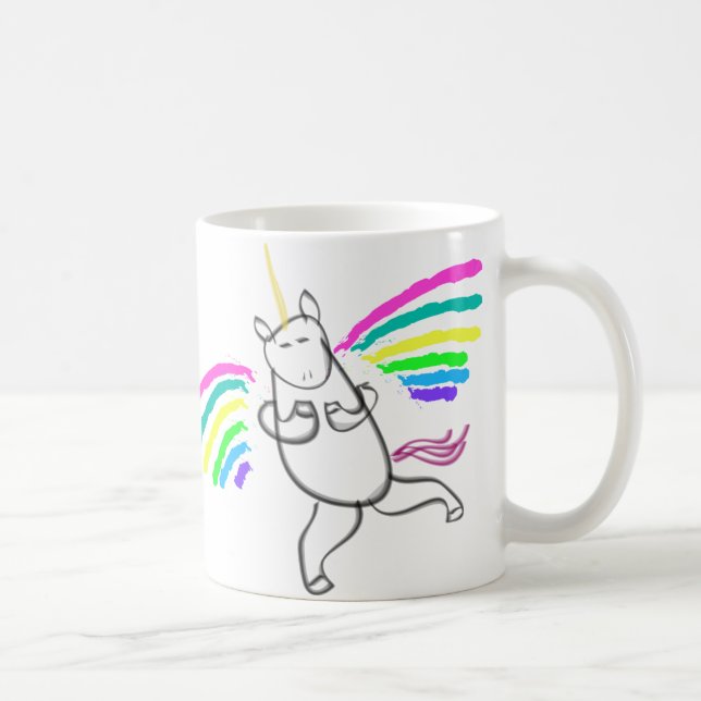 De Café Taza del unicornio (Derecha)