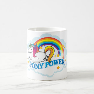 De Café Taza del unicornio del poder del potro