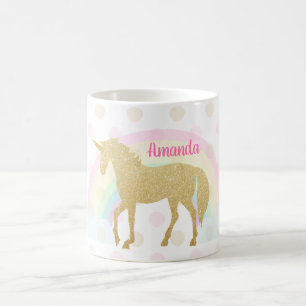 De Café Taza del unicornio, taza del unicornio del