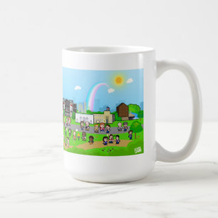 De Café Taza del valle del pixel
