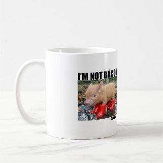 De Café Taza del vegano del cochinillo