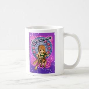 De Café Taza del zodiaco del sagitario con el Centaur