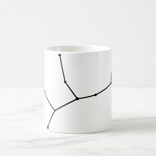 De Café Taza del zodiaco del virgo (Centro)