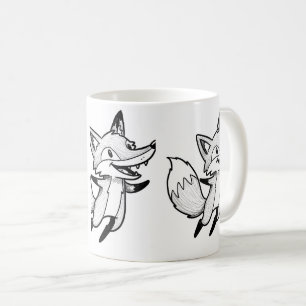 De Café Taza del zorro del bosque