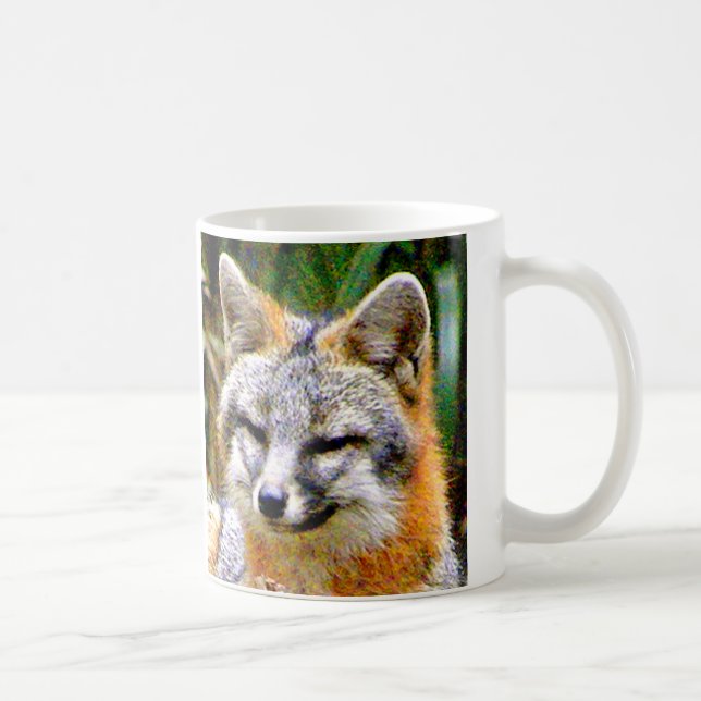 DE CAFÉ TAZA DEL ZORRO GRIS (Derecha)