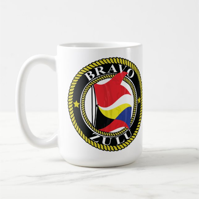 De Café Taza del Zulú del bravo (Izquierda)