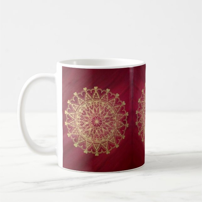 De Café Taza delicada del amor (Izquierda)