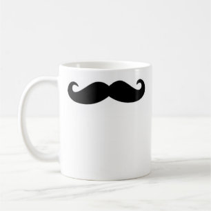 De Café Taza derecha del bigote