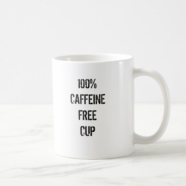 DE CAFÉ TAZA DESCAFEINADA DEL 100% (Derecha)