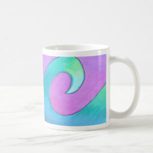 De Café Taza - día soleado en el océano