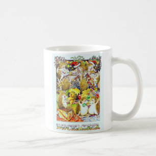 De Café Taza diciembre del erizo