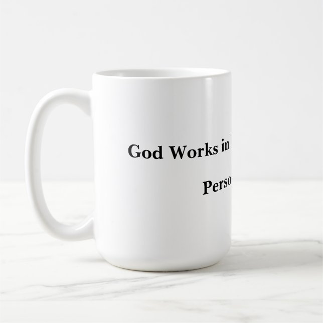 De Café Taza Dios Amable Religioso (Izquierda)