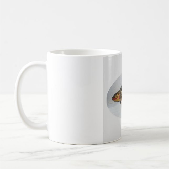 De Café Taza diseñada con peces cómicos (Izquierda)