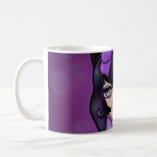 De Café Taza diseño Kuromi fanart rostro
