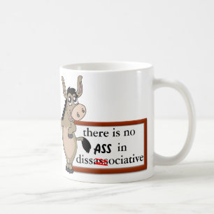 De Café taza disociativa del burro