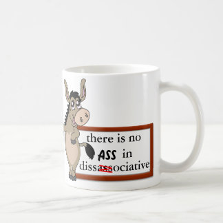 De Café taza disociativa del burro
