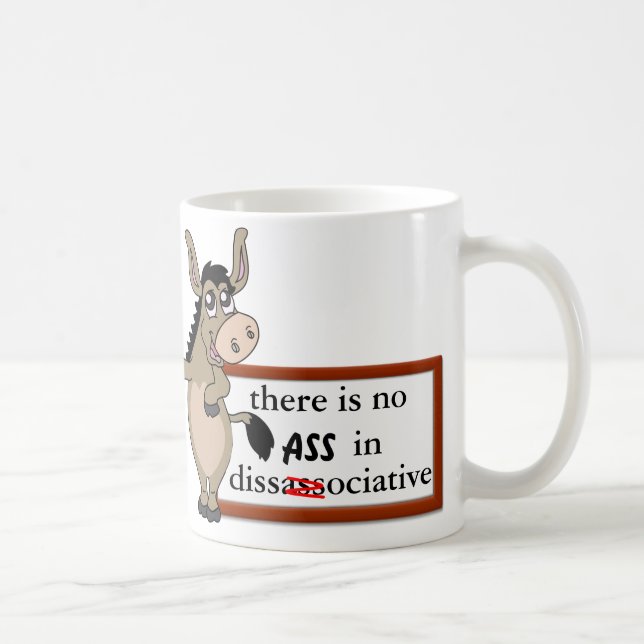 De Café taza disociativa del burro (Derecha)