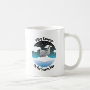 De Café Taza dispuesta del pasajero