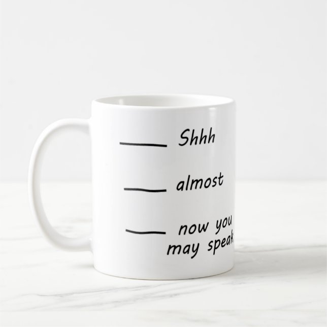 De Café Taza divertida (Izquierda)