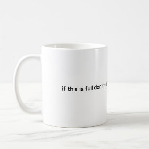 De Café taza divertida