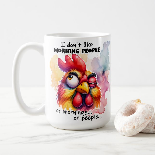 De Café Taza divertida (Con donut)