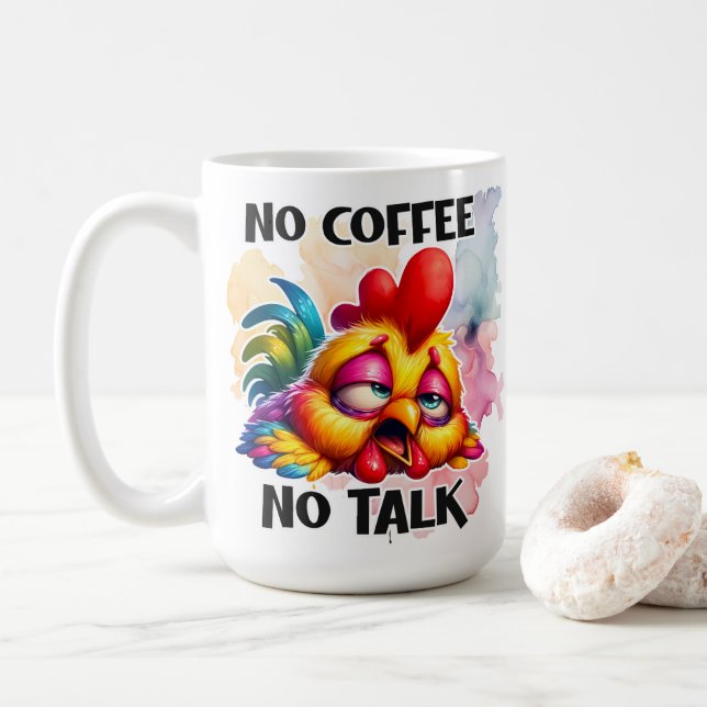 De Café Taza divertida (Con donut)