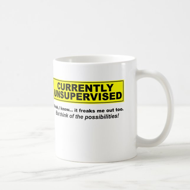 De Café Taza Divertida Actualmente Sin Supervisión (Derecha)
