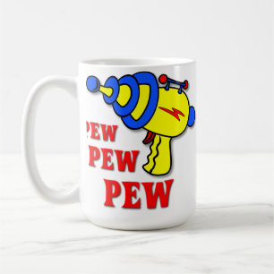 De Café Taza Divertida Arma Láser Pew Pew Pew
